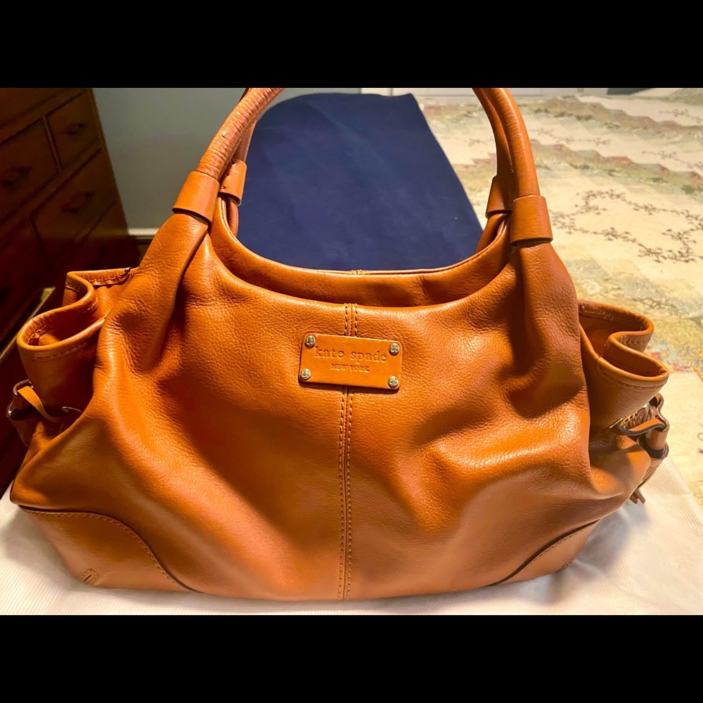 Kate Spade Brown Leather Shoulder Bag